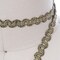 3/8" Sage Green Braided Gimp Braid Victorian Style Scroll Trim